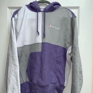 champion multi color hoodie